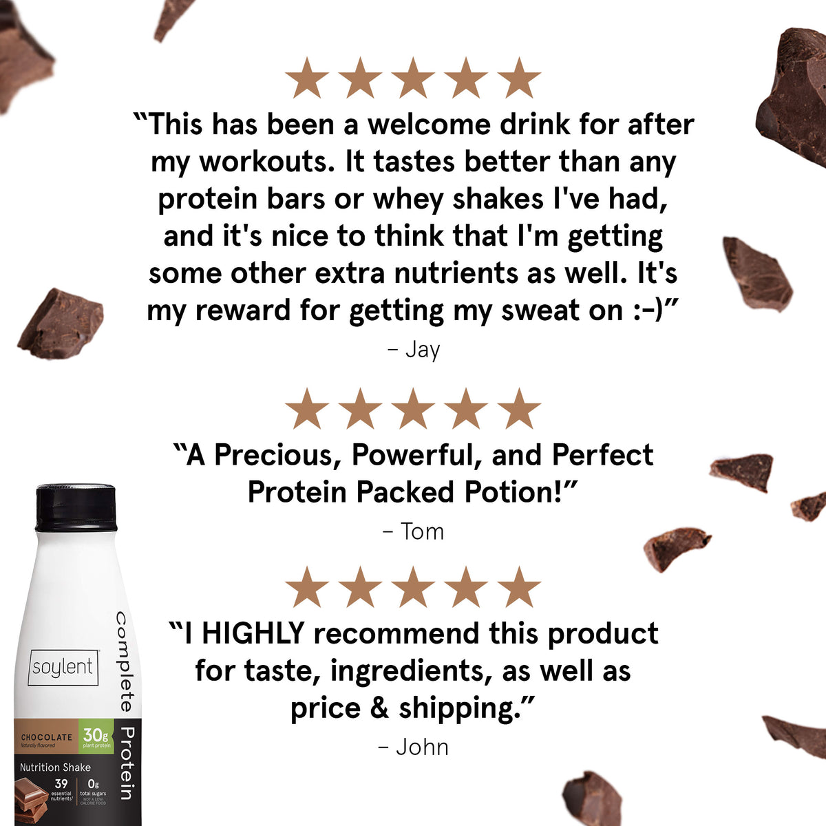 Soylent complete protein - chocolate