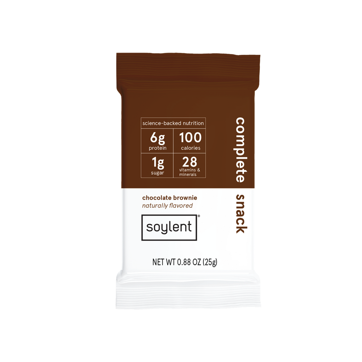 Soylent complete snack - chocolate brownie
