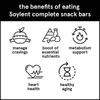 Soylent complete snack - peanut butter chocolate chip