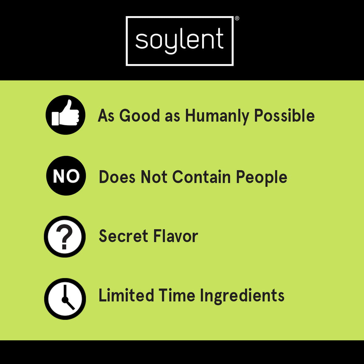 Soylent food