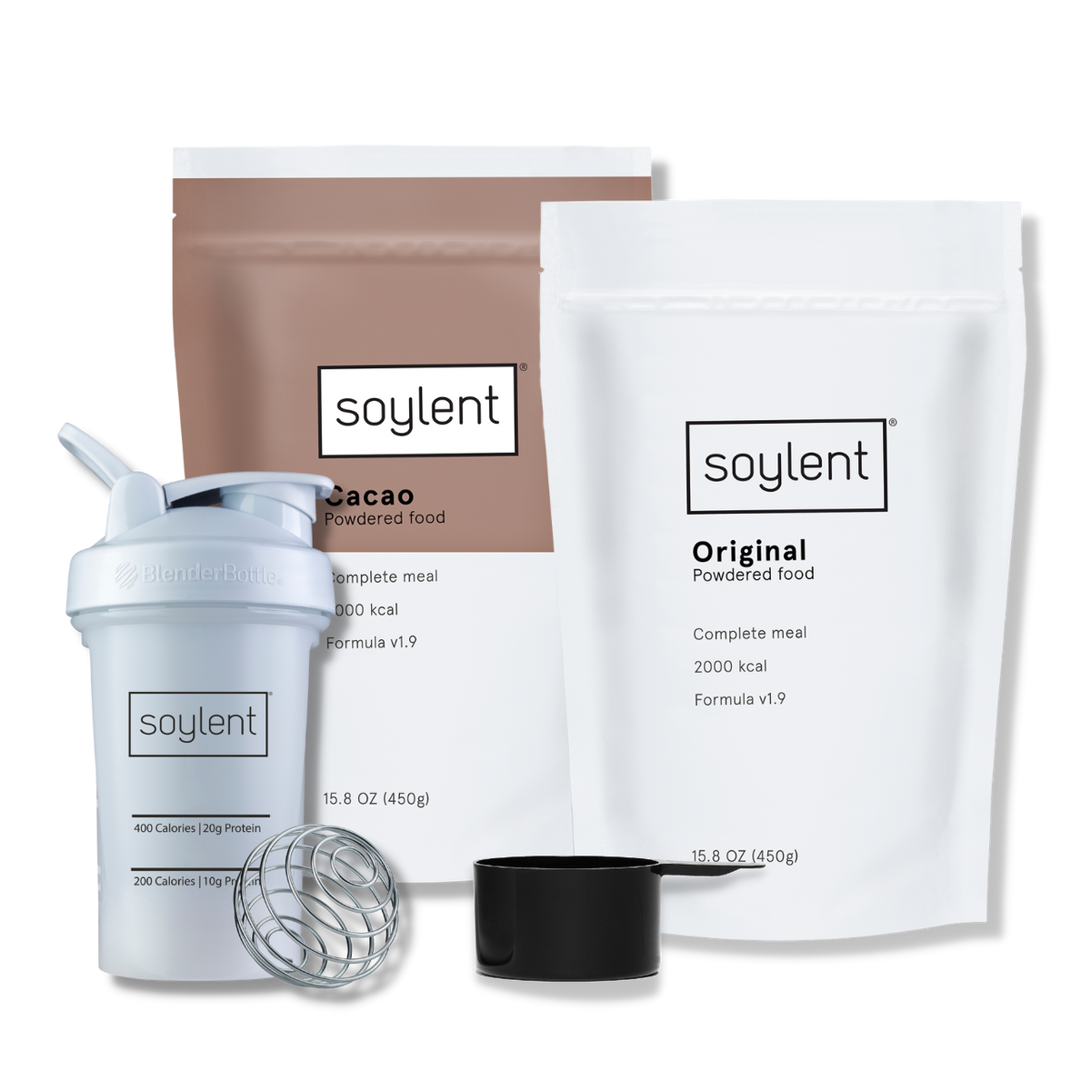 Soylent complete meal powder starter pack